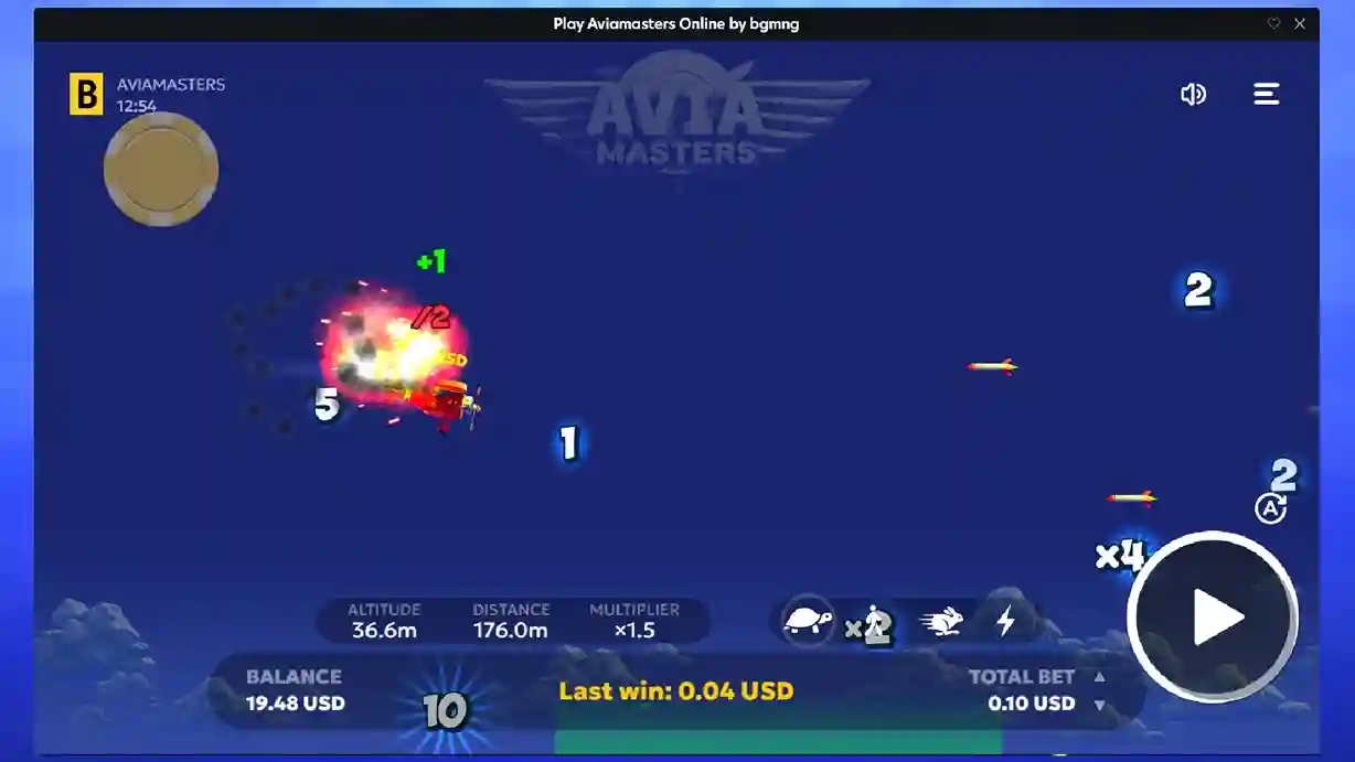 Raketten in Aviamasters